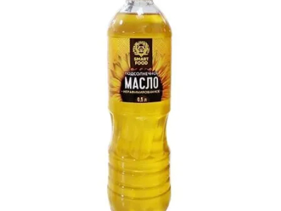 Масло растительное \Smart food\, подсолнечное, нерафинированное, 500мл